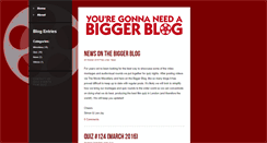 Desktop Screenshot of bigger-blog.com